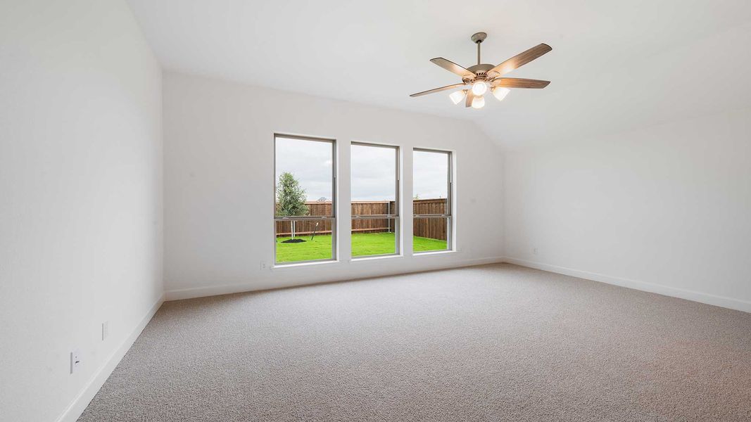 Spacious, unfurnished interior of a new home in Meraki, Forney (Image 22).
