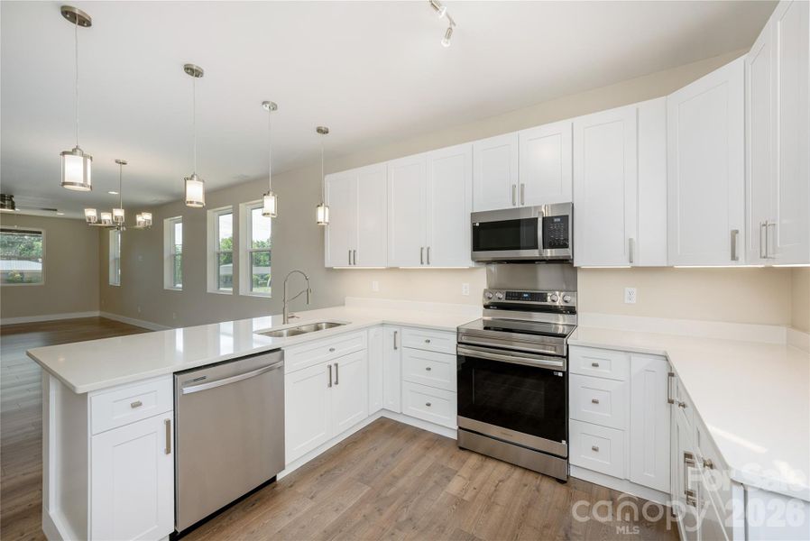Furnished interior view inside a new home in , Rutherfordton (Image 7).