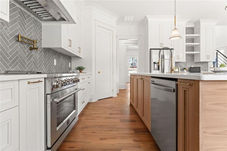 Furnished interior view inside a new home in , Social Circle (Image 44).