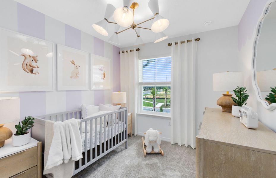 Representative furnished interior of a home built from the Foxtail - Interior Unit by Pulte Homes in Silverleaf Oaks, Winter Garden (Image 11).