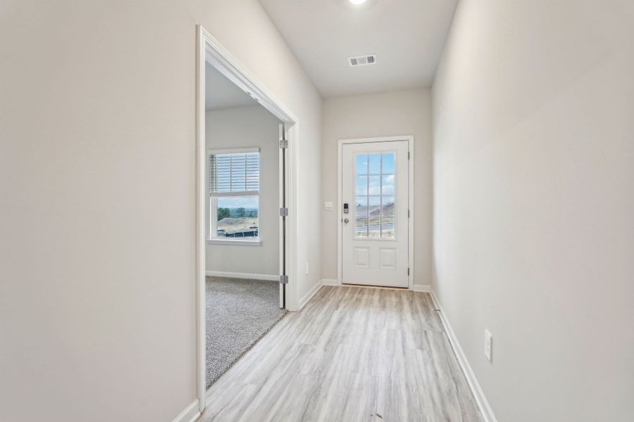 The Sherwood floorplan with the Calm Latte interior package.