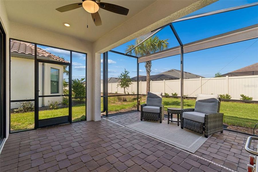 Exterior details and patio area of a home in , Wesley Chapel (Image 28).