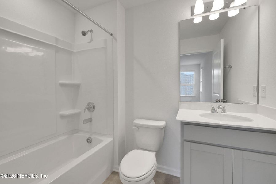 Furnished interior view inside a new home in Amberly, Green Cove Springs (Image 15).