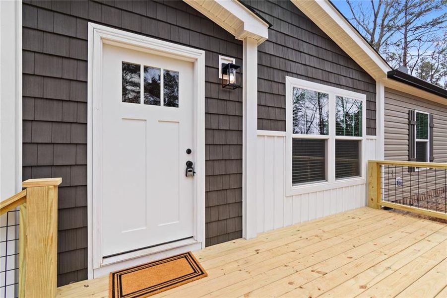 Exterior details and patio area of a home in , Waleska (Image 2). Exterior details and patio area of a home in , Waleska (Image 2).
