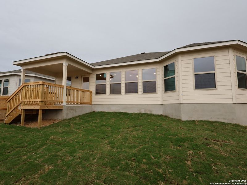 Exterior details and patio area of a home in Paloma Park, Converse (Image 28). Exterior details and patio area of a home in Paloma Park, Converse (Image 28).