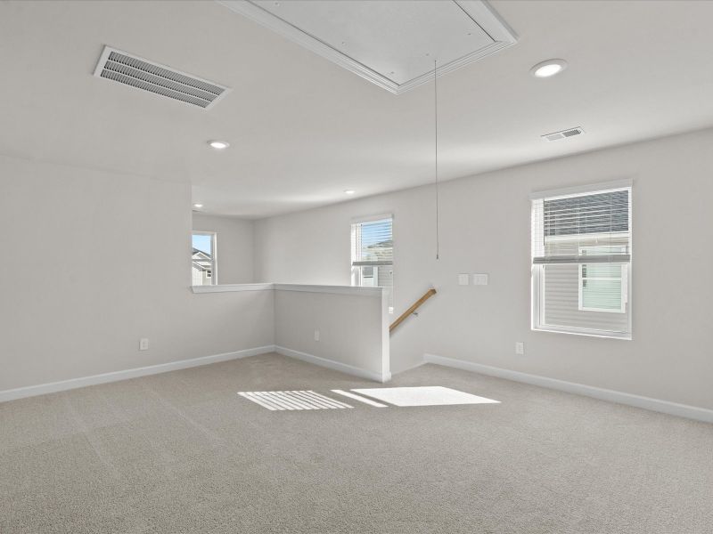 Spacious, unfurnished interior of a new home in The Farm at Wells Creek - Heritage Collection, Gray Court (Image 10).