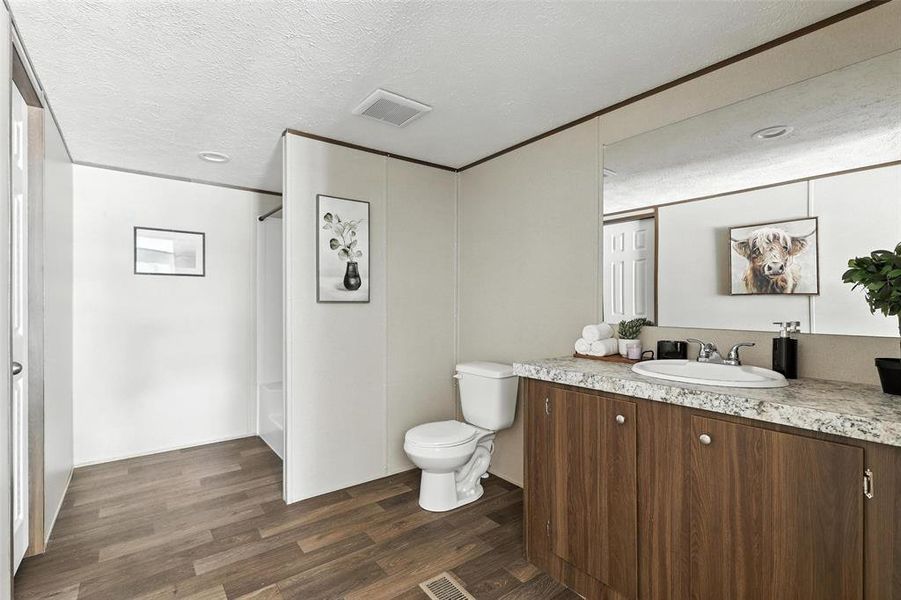 Furnished interior view inside a new home in , Azle (Image 8).