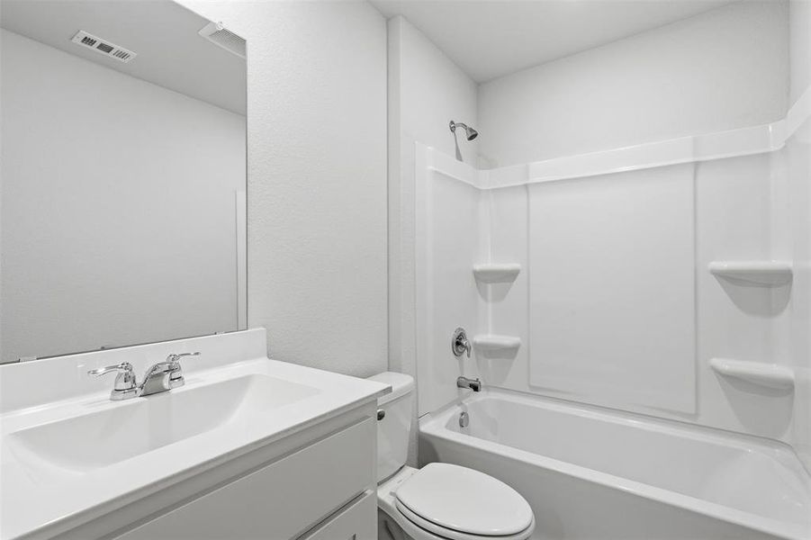 Furnished interior view inside a new home in Cresson Estates, Cresson (Image 31). Furnished interior view inside a new home in Cresson Estates, Cresson (Image 31).