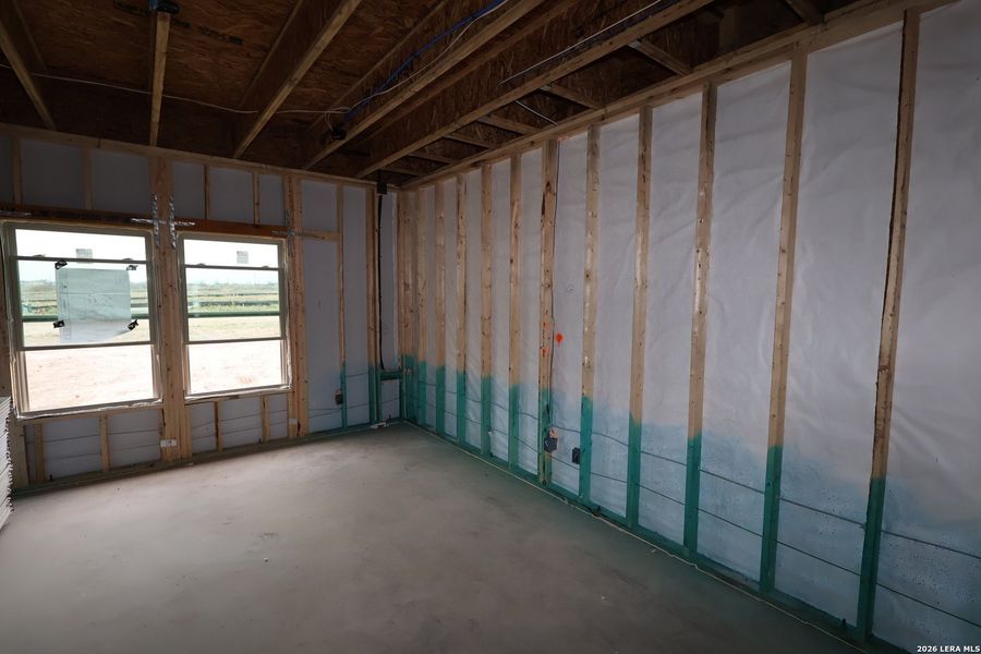 In-progress construction of a new home in Paloma Park, Converse, TX (Image 25).