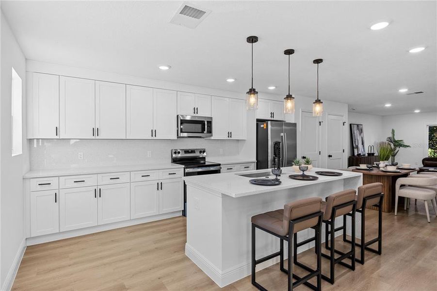 Furnished interior view inside a new home in , Altamonte Springs (Image 13). Furnished interior view inside a new home in , Altamonte Springs (Image 13).