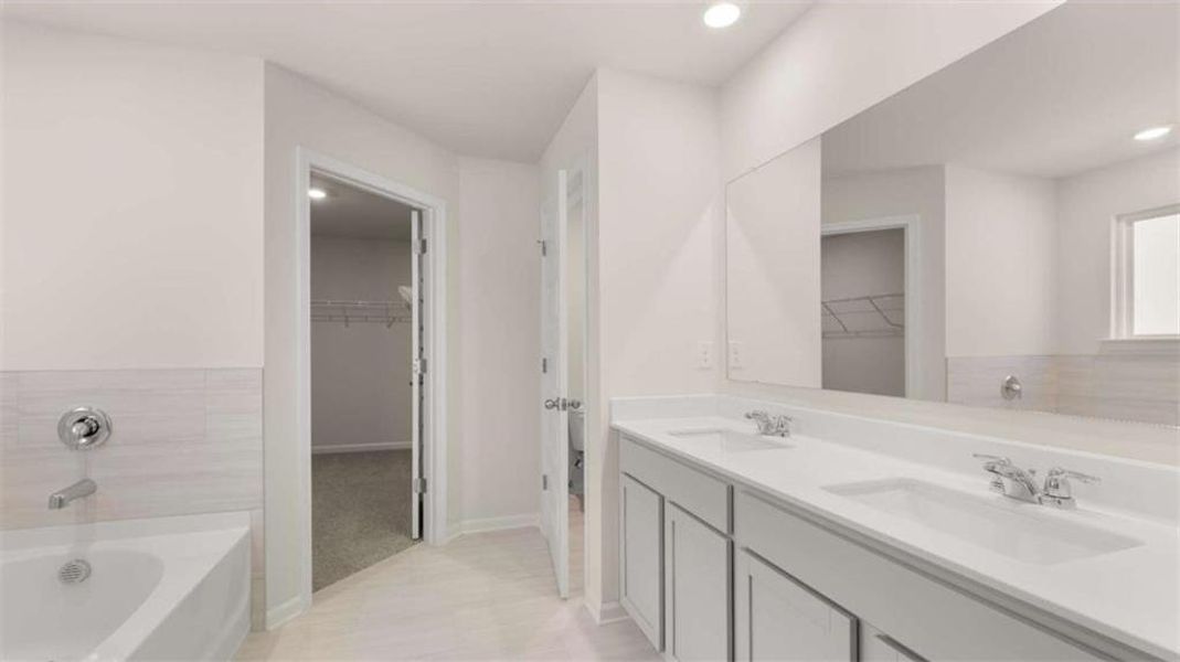 Furnished interior view inside a new home in Independence, Loganville (Image 7). Furnished interior view inside a new home in Independence, Loganville (Image 7).