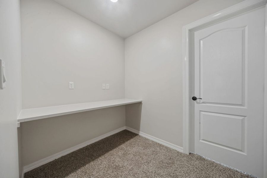 Representative unfurnished interior of a home built from the Texas Olive by View Homes in Emerald Estates, Horizon City (Image 37). Representative unfurnished interior of a home built from the Texas Olive by View Homes in Emerald Estates, Horizon City (Image 37).