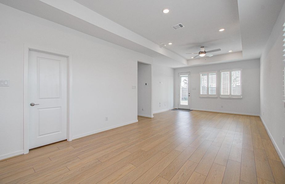 Spacious, unfurnished interior of a new home in , Richmond (Image 19). Spacious, unfurnished interior of a new home in , Richmond (Image 19).