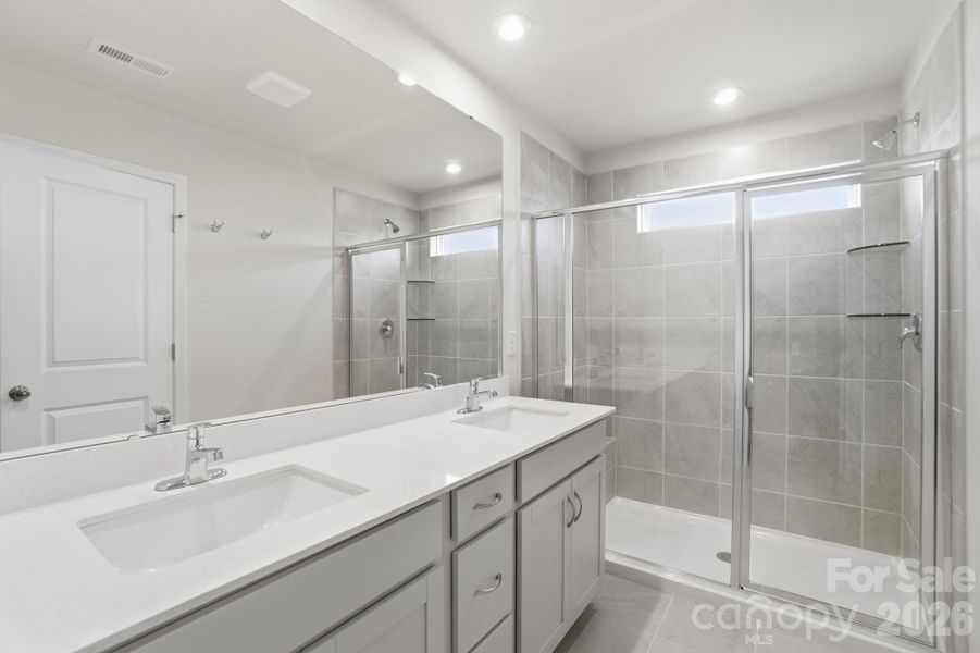 Furnished interior view inside a new home in Bailey Run, Charlotte (Image 6). Furnished interior view inside a new home in Bailey Run, Charlotte (Image 6).