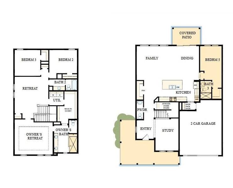 2D floor plan layout of this home in Hardy Pond, Rock Hill, SC (Image 5). 2D floor plan layout of this home in Hardy Pond, Rock Hill, SC (Image 5).