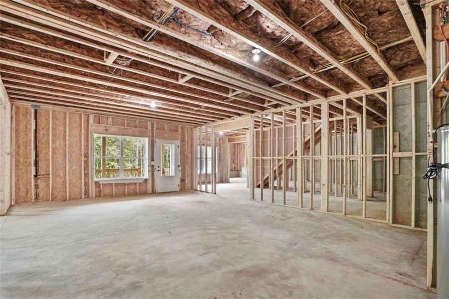 In-progress construction of a new home in , Jasper, GA (Image 55).