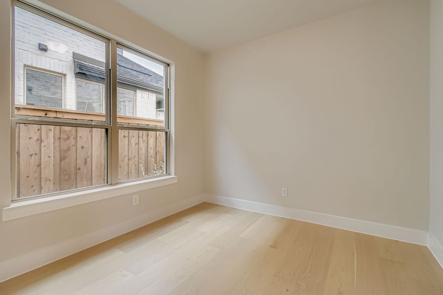 Spacious, unfurnished interior of a new home in The Tribute - Westbury 41s, The Colony (Image 28). Spacious, unfurnished interior of a new home in The Tribute - Westbury 41s, The Colony (Image 28).