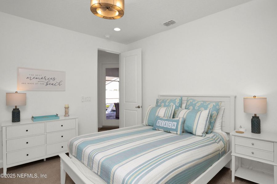 Furnished interior view inside a new home in Seaside Vista, St. Augustine (Image 56). Furnished interior view inside a new home in Seaside Vista, St. Augustine (Image 56).