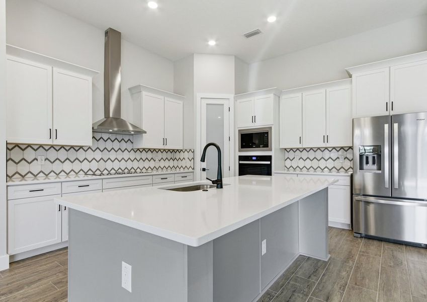 Stainless steel appliances are included. Stainless steel appliances are included.