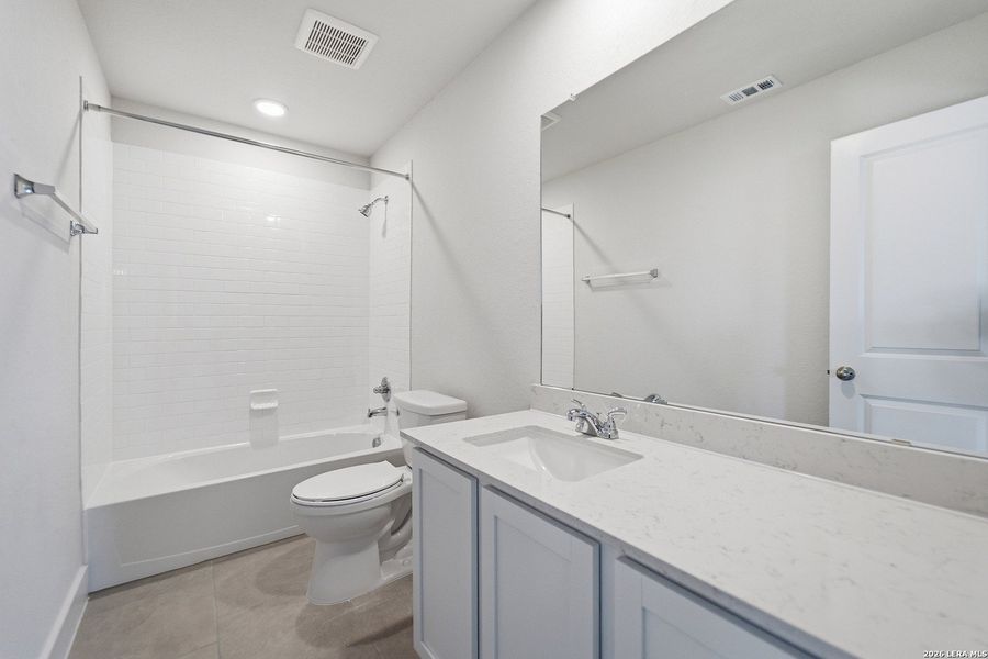 Furnished interior view inside a new home in Red Hawk Landing, San Antonio (Image 4).