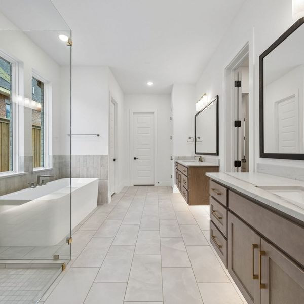 Furnished interior view inside a new home in StarView, Prosper (Image 19).