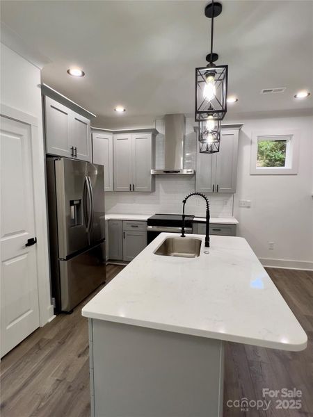 Furnished interior view inside a new home in , Charlotte (Image 5). Furnished interior view inside a new home in , Charlotte (Image 5).