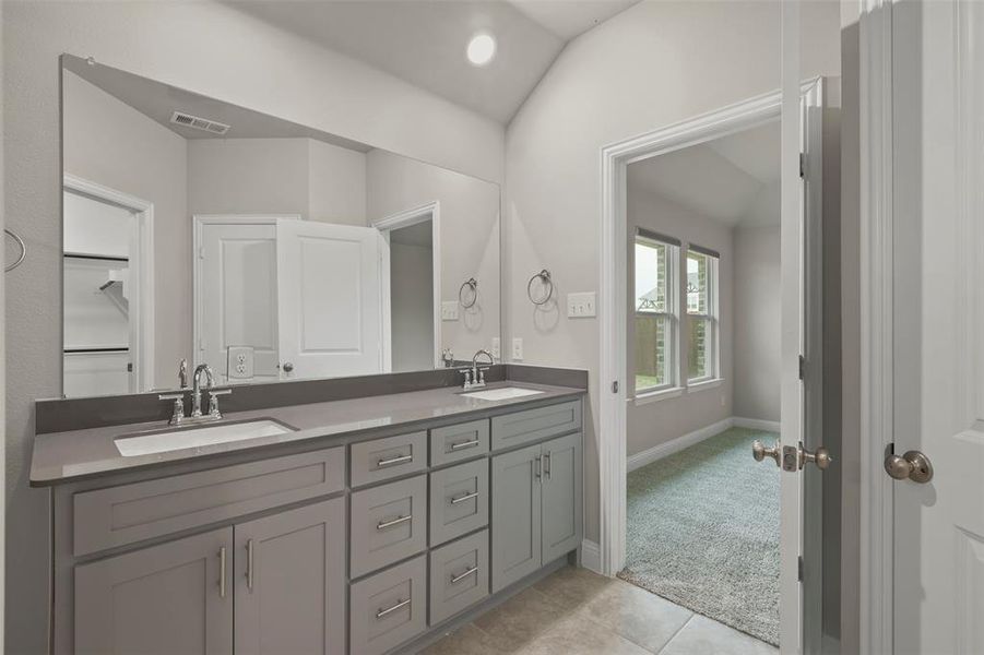 Furnished interior view inside a new home in , Anna (Image 8).