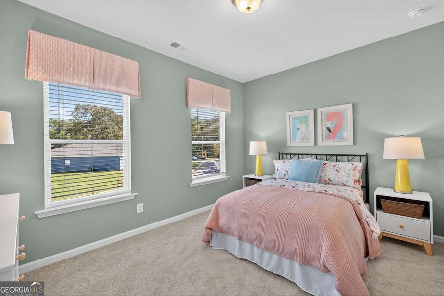 Furnished interior view inside a new home in Stonebridge North, Macon (Image 29).