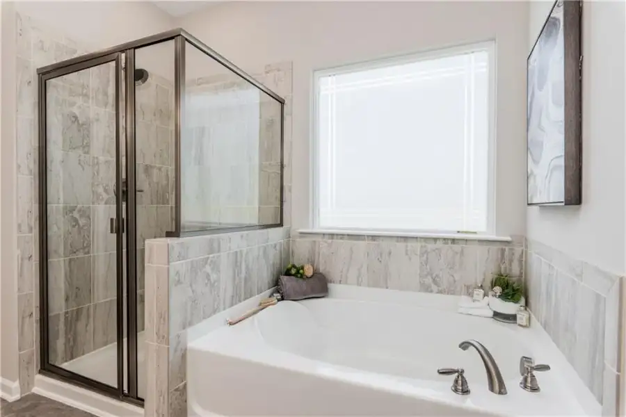 Furnished interior view inside a new home in Sagebrook, Powder Springs (Image 8).