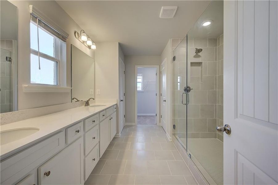 Furnished interior view inside a new home in Burchwood, Stockbridge (Image 8).