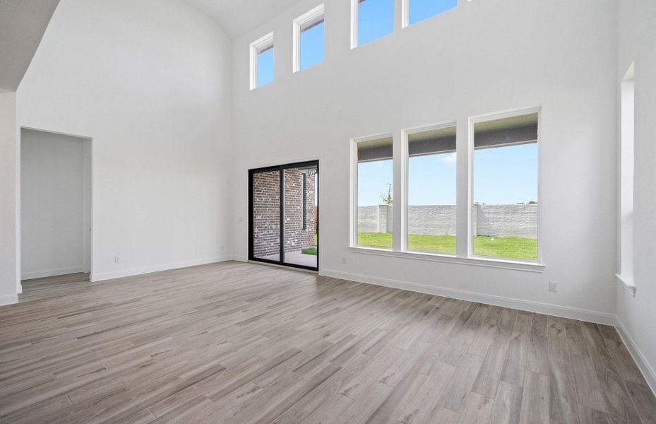 MODEL HOME images may NOT be consistent with the finished product.