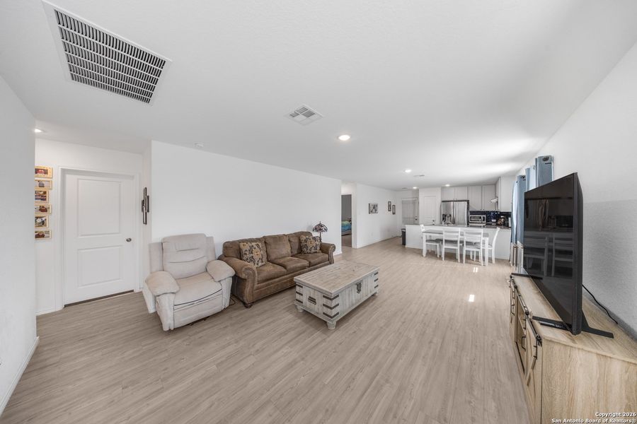 Furnished interior view inside a new home in , San Antonio (Image 14). Furnished interior view inside a new home in , San Antonio (Image 14).