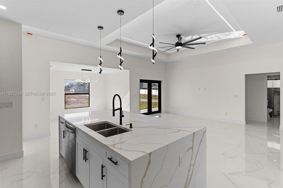 Furnished interior view inside a new home in , Lehigh Acres (Image 9).