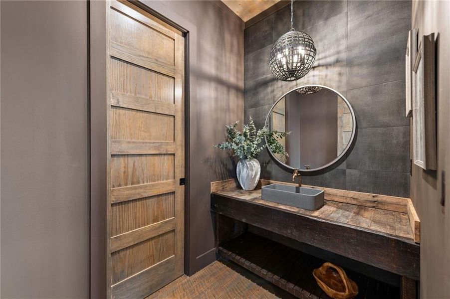 Furnished interior view inside a new home in , Mineral Bluff (Image 66).
