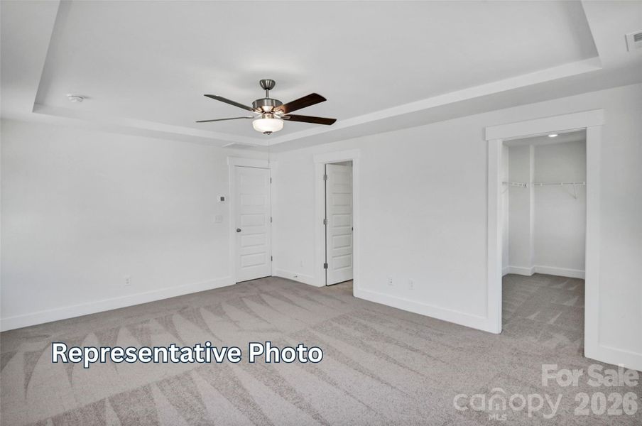 Spacious, unfurnished interior of a new home in Caldwell Forest, Charlotte (Image 11).
