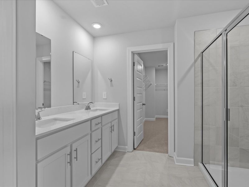 Furnished interior view inside a new home in Maxwell Commons, Easley (Image 8).