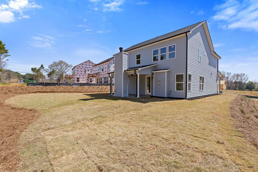 Representative exterior photo of a completed home built from the Stafford by Crawford Creek Communities in Red Bird Manor, Jefferson, GA (Image 28).