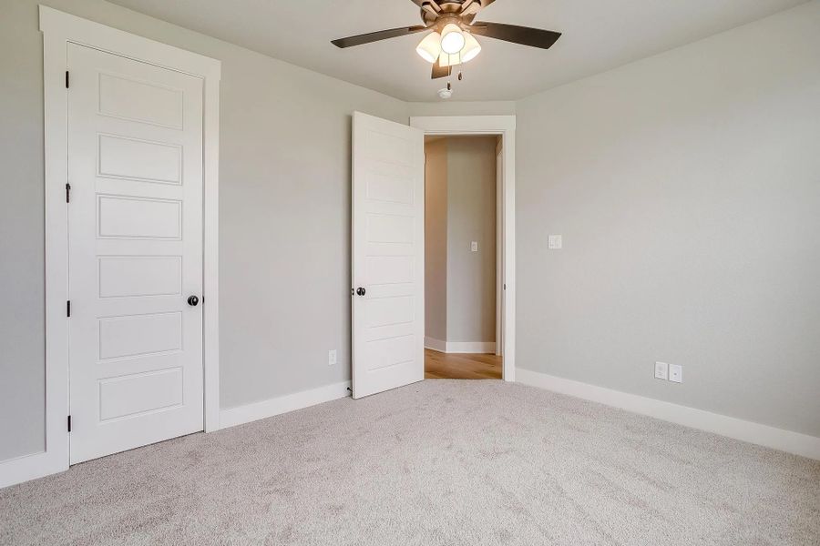 Representative unfurnished interior of a home built from the The Blaire by Elmwood Custom Homes in Matthews Farm, Venus (Image 45).