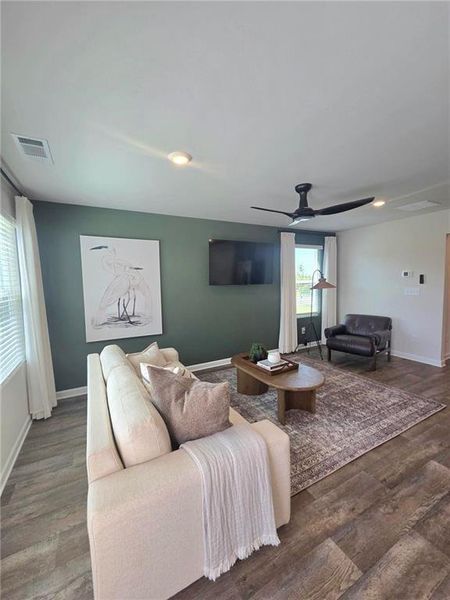 Furnished interior view inside a new home in Moss Creek, Hogansville (Image 3).