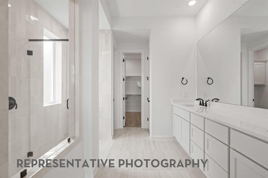 Furnished interior view inside a new home in Ramble, Celina (Image 3).
