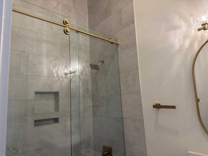 Close-up of interior finishes inside a home in , Houston (Image 13).