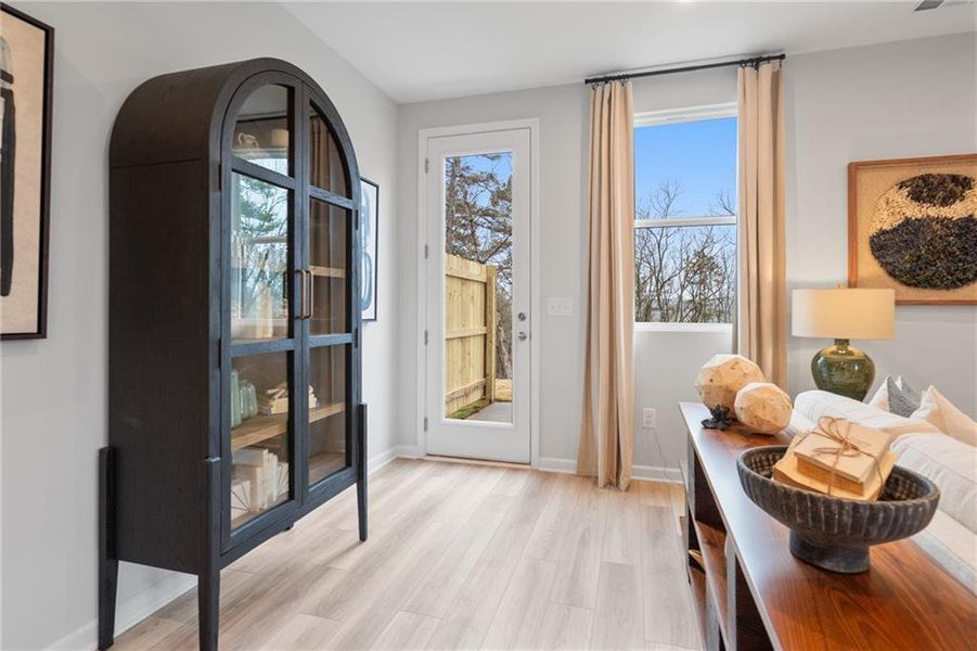 Furnished interior view inside a new home in Stegall Village, Emerson (Image 18).