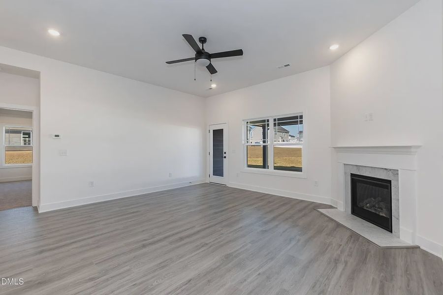 Spacious, unfurnished interior of a new home in Kelly Farms, Lillington (Image 17). Spacious, unfurnished interior of a new home in Kelly Farms, Lillington (Image 17).