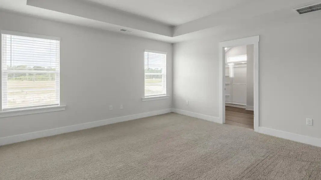 Spacious, unfurnished interior of a new home in The Highlands at Cedar Hill Landing, Navassa (Image 23).