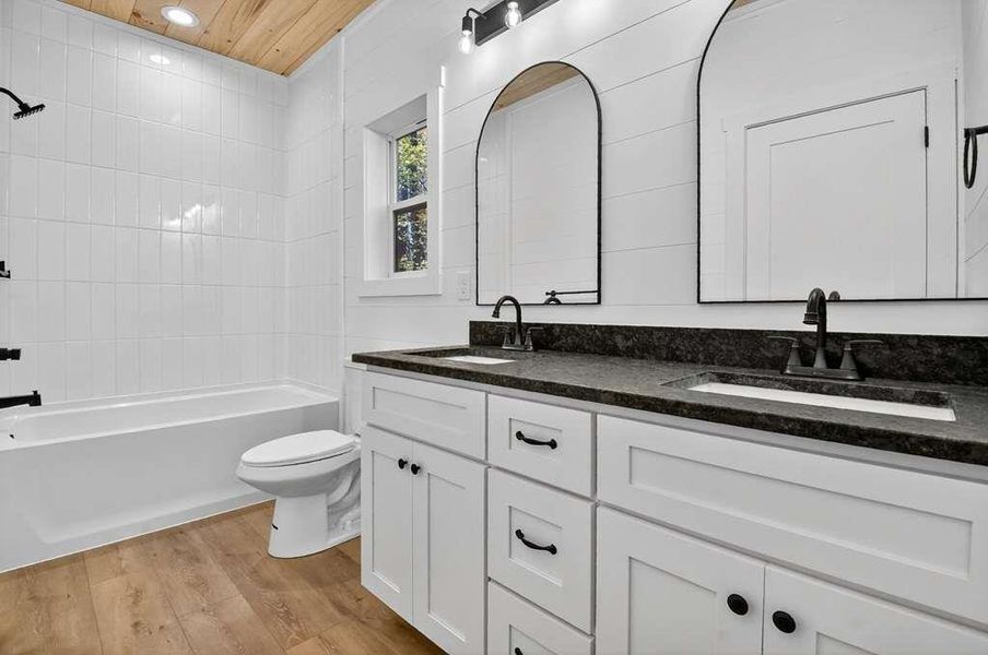 Furnished interior view inside a new home in , Morganton (Image 10).