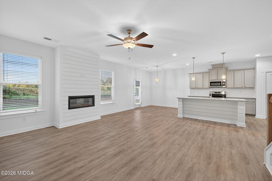 Spacious, unfurnished interior of a new home in Langston Place, Perry (Image 20).