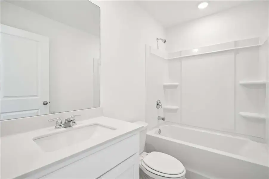 Furnished interior view inside a new home in Langston Reserve, Cartersville (Image 9).