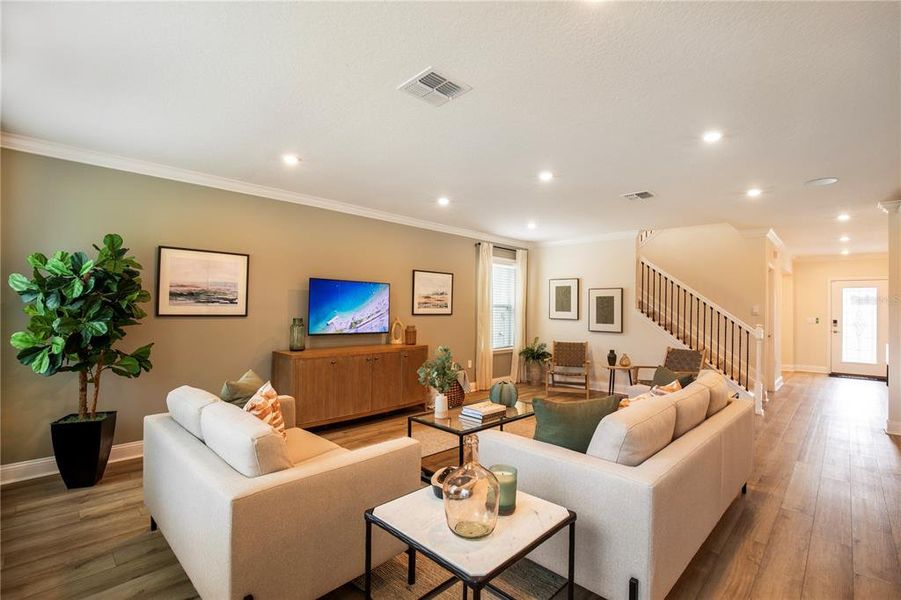 Bright and Airy Great Room