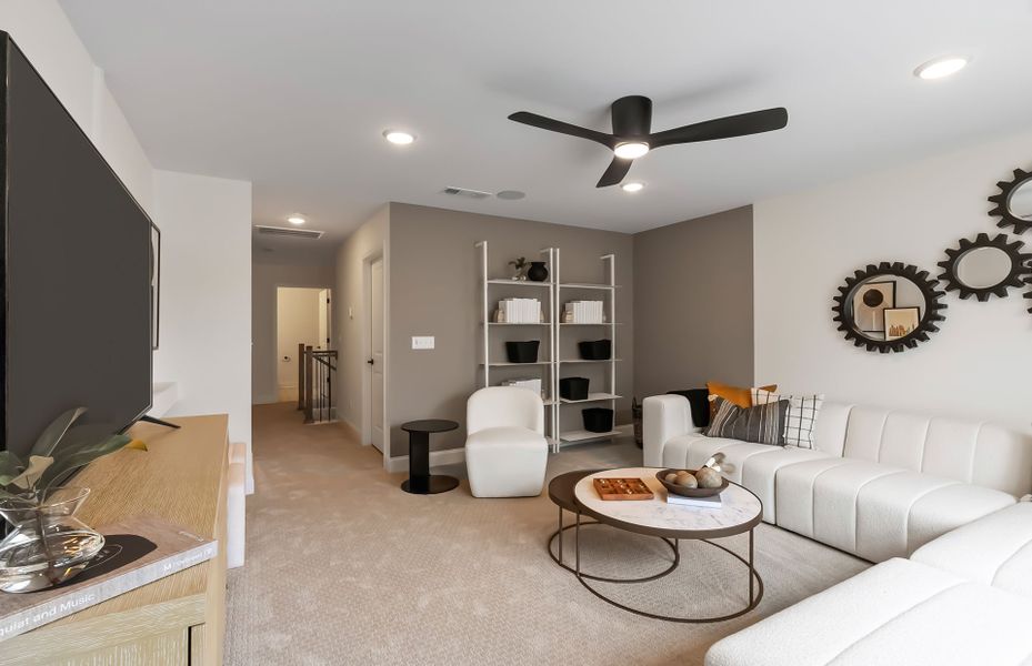 Furnished interior view inside a new home in Del Webb Southern Harmony, Murfreesboro (Image 23).