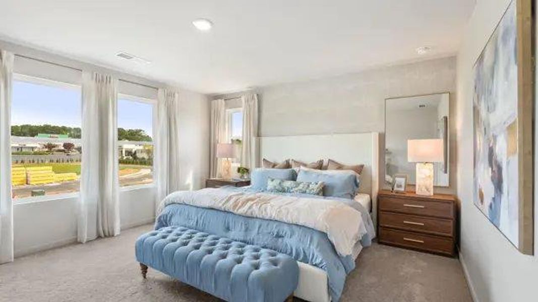 Furnished interior view inside a new home in Magnolia Square, Austell (Image 12). Furnished interior view inside a new home in Magnolia Square, Austell (Image 12).